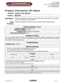 Safety data sheet, 000MLCPS1-16