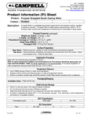 Technical data sheet 1