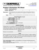 Material Safety Data Sheet