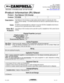 Material Safety Data Sheet