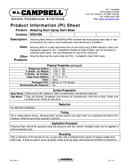 Technical data sheet 1