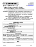 Material Safety Data Sheet
