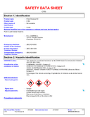 Material Safety Data Sheet