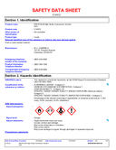Safety data sheet, 000C14516-16