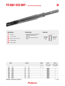 Technical data sheet 1