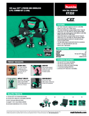 Technical data, CT232
