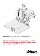 User manual 1