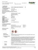 Safety data, 844-0061-QT