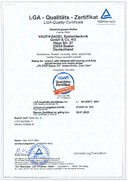 Certificate, 90008740
