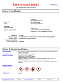 Material Safety Data Sheet