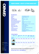 Technical data sheet 1