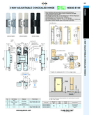 Catalog page, HES3D-E160BL