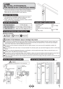 User manual 1, HES3D-E160BL