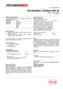 Technical data sheet 1
