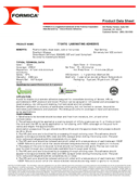 Technical data, 7709TG-05