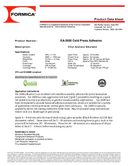 Technical data, F-2600-05