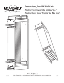 User manual 1, 444-WC-5SS