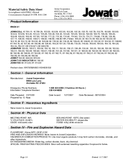 Safety data, 10340-0045