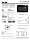 Technical data sheet 1