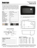 Technical data sheet 1