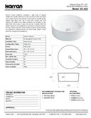 Technical data sheet 1