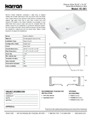 Technical data sheet 1