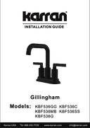 User manual 1, KBF536G