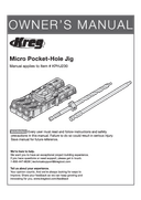 User manual 1