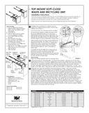 User manual 1, TSC15-2-35WH