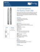Technical data sheet 1