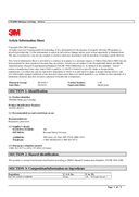 Technical data sheet 1