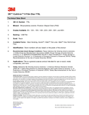 Technical data sheet 1