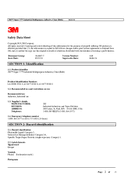 Material Safety Data Sheet