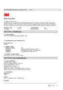 Material Safety Data Sheet
