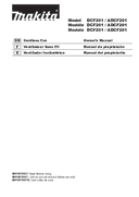 User manual 1, ADCF201Z