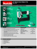 Technical data sheet 1
