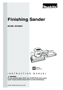 User manual 1, BO4900V