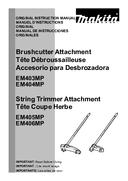User manual 1, EM405MP