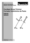 User manual 1, GRU02M1