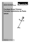 User manual 1, GRU05Z