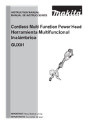 User manual 1, GUX01Z