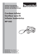 User manual 1, MP100DZ