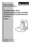 User manual 1, PDC01