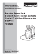 User manual 1, PDC1200A01