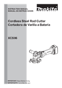 User manual 1, XCS06T1