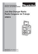 User manual 1, XRM10
