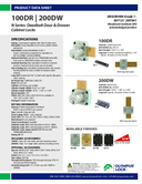 Technical data sheet 1