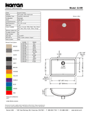 Technical data, Q-309-BS