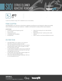 Technical data, S101-PL