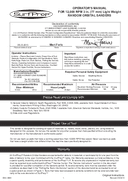 Technical data sheet 1